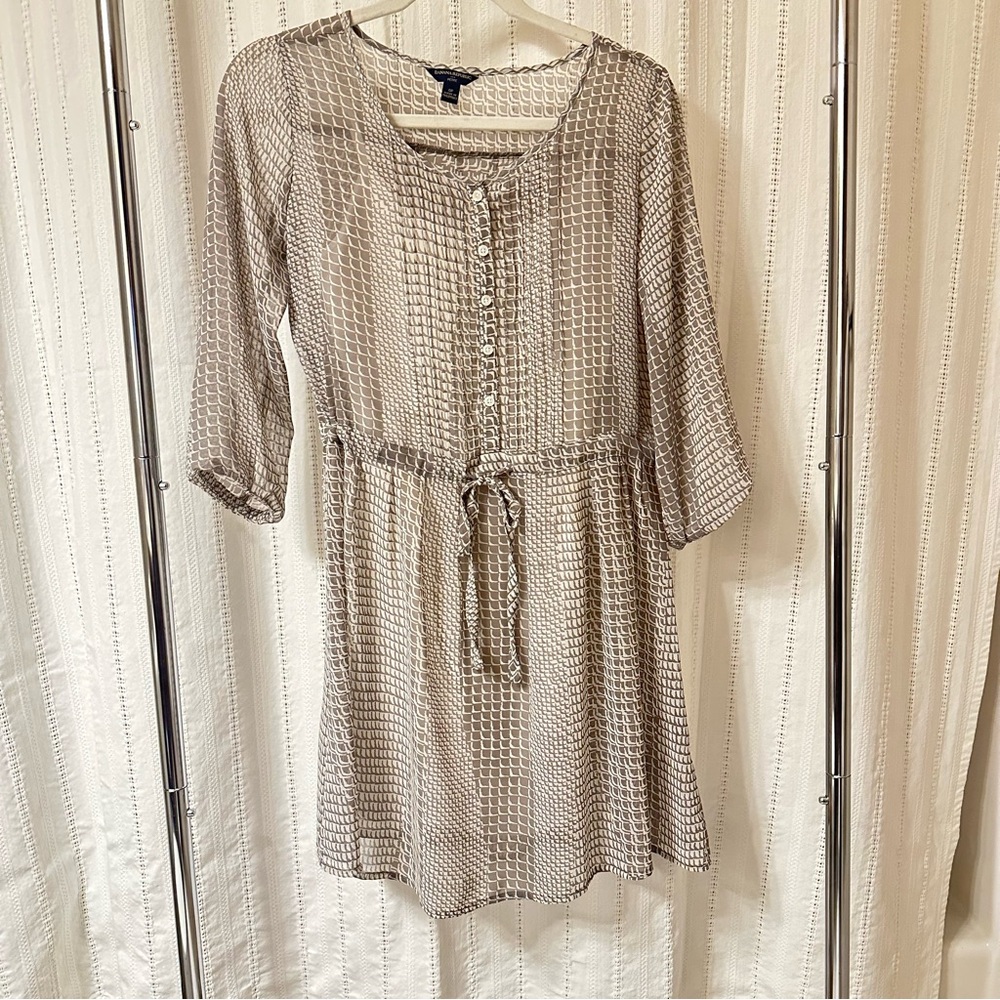 Banana Republic | 0P | Sheer dress with liner slip included!